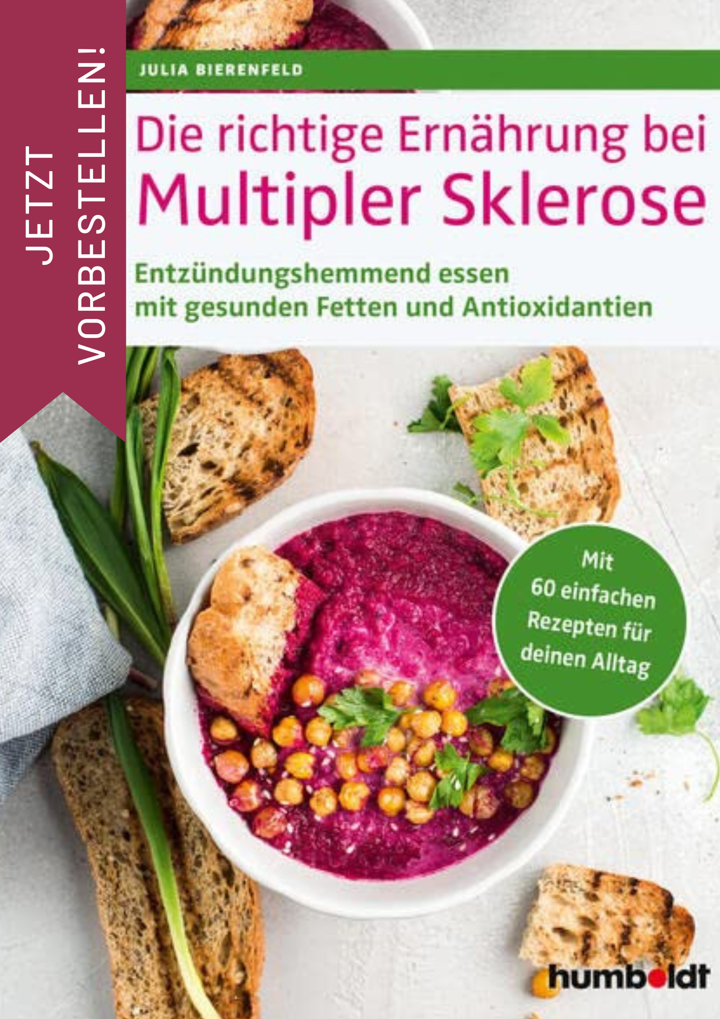 JETZT VORBESTELLEN, Die richtige Ernährung bei Multipler Sklerose, Julia Bierenfeld, 9783842631335
