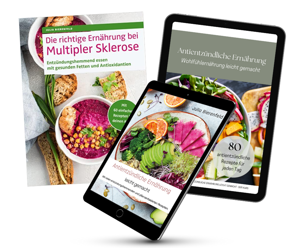 Ratgeber + Rezeptheft (ebook) + Antientzündliche Ernährung leicht gemacht (ebook) – Aktions-Bundle